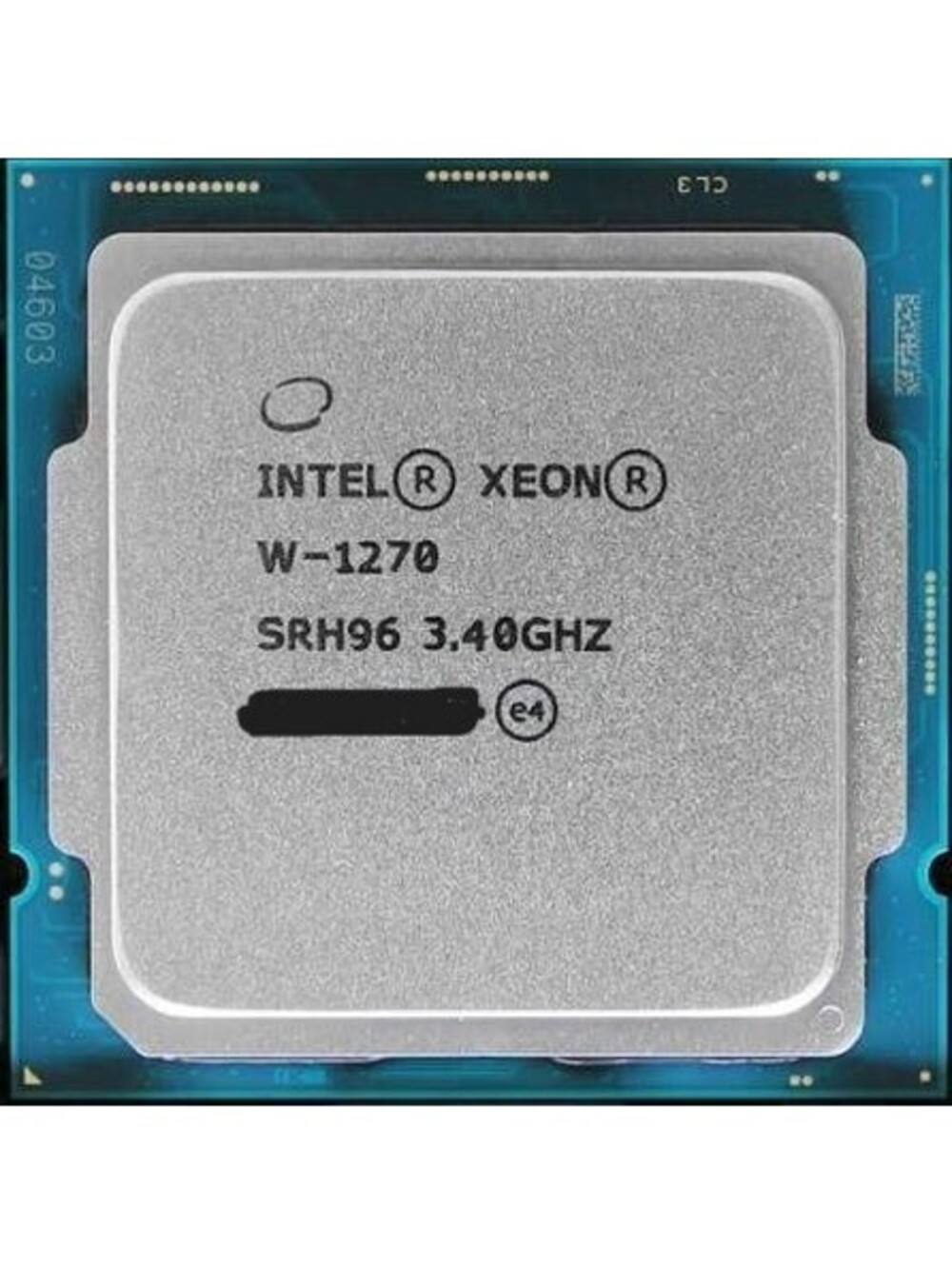 Intel Xeon W-1270 SRH96 3.4GHz 8-Core LGA 1200 CPU Processor